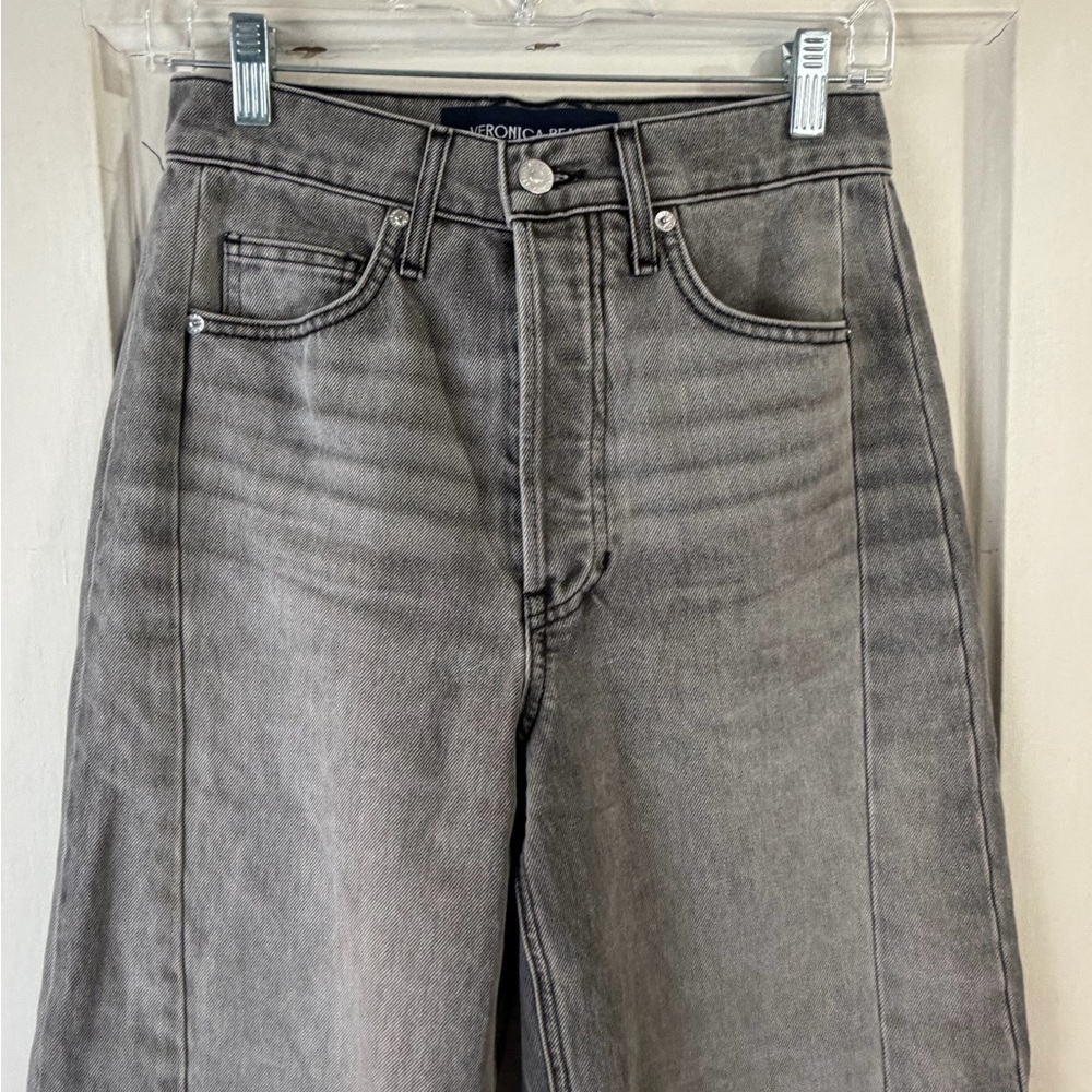 Veronica Beard Ryder Saddle Barrel Jeans 26 - Picture 8 of 13